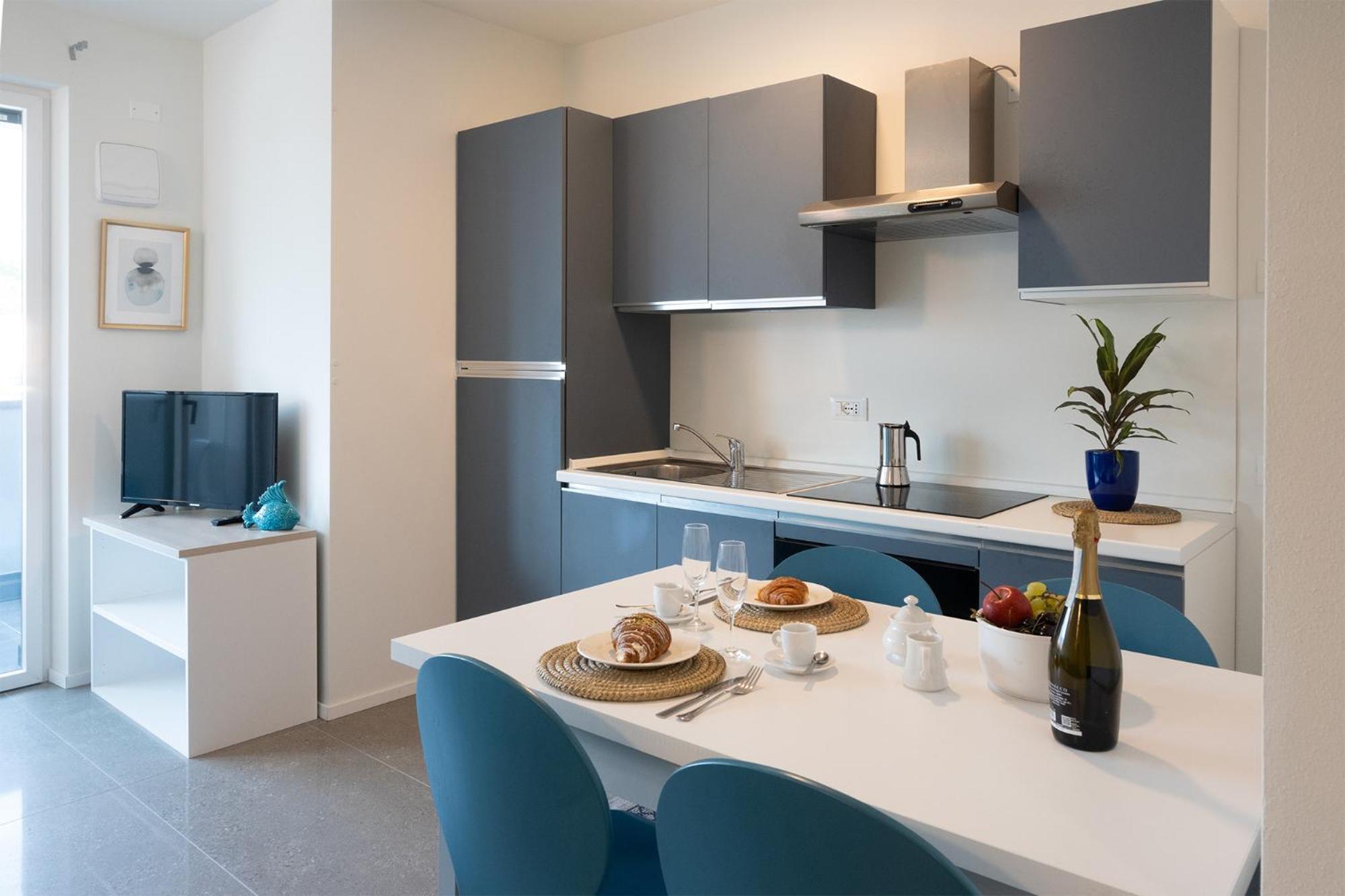 Civetta Blu, Blue Owl Apartments Trento Exteriér fotografie