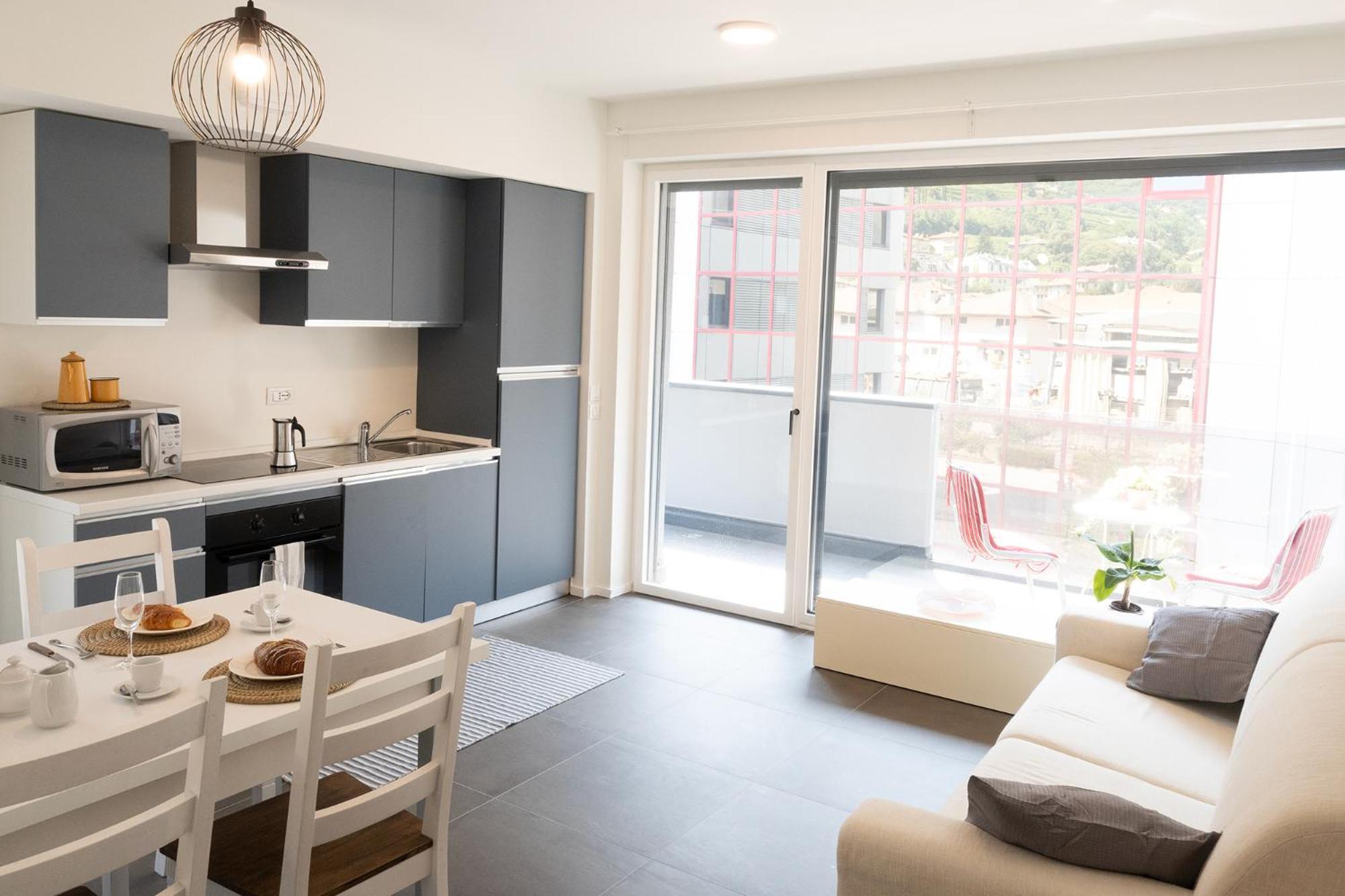 Civetta Blu, Blue Owl Apartments Trento Exteriér fotografie